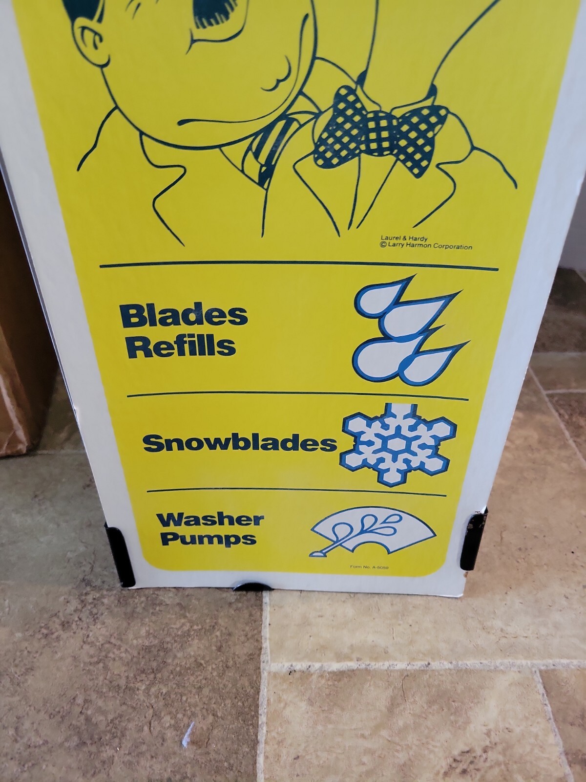 anco wiper blades Laurel & hardy British dealership Gas Station Oil Automotive