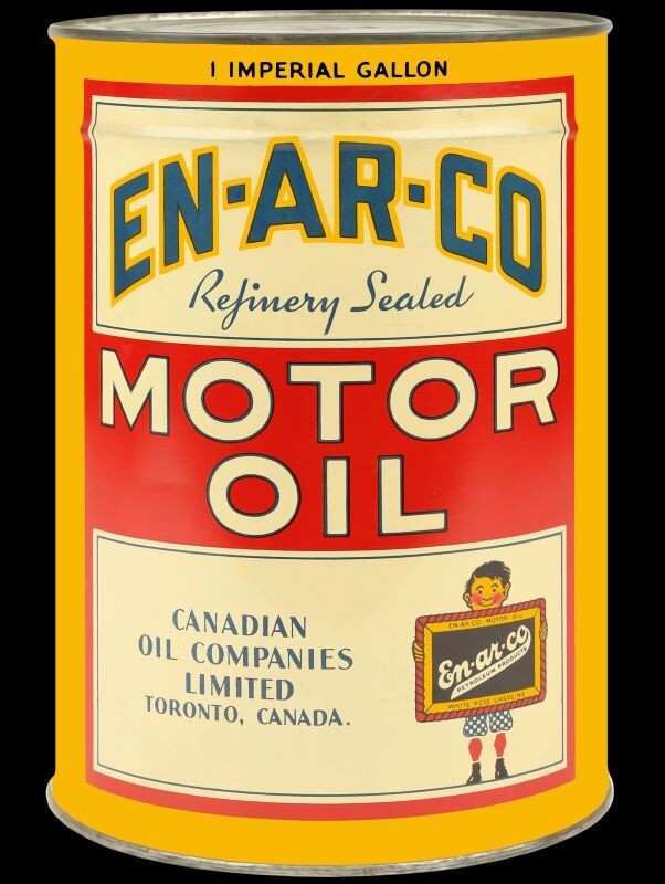 EN AR CO ENARCO Motor Oil Canada Can Theme NEW METAL SIGN: 9×12″ Free Shipping