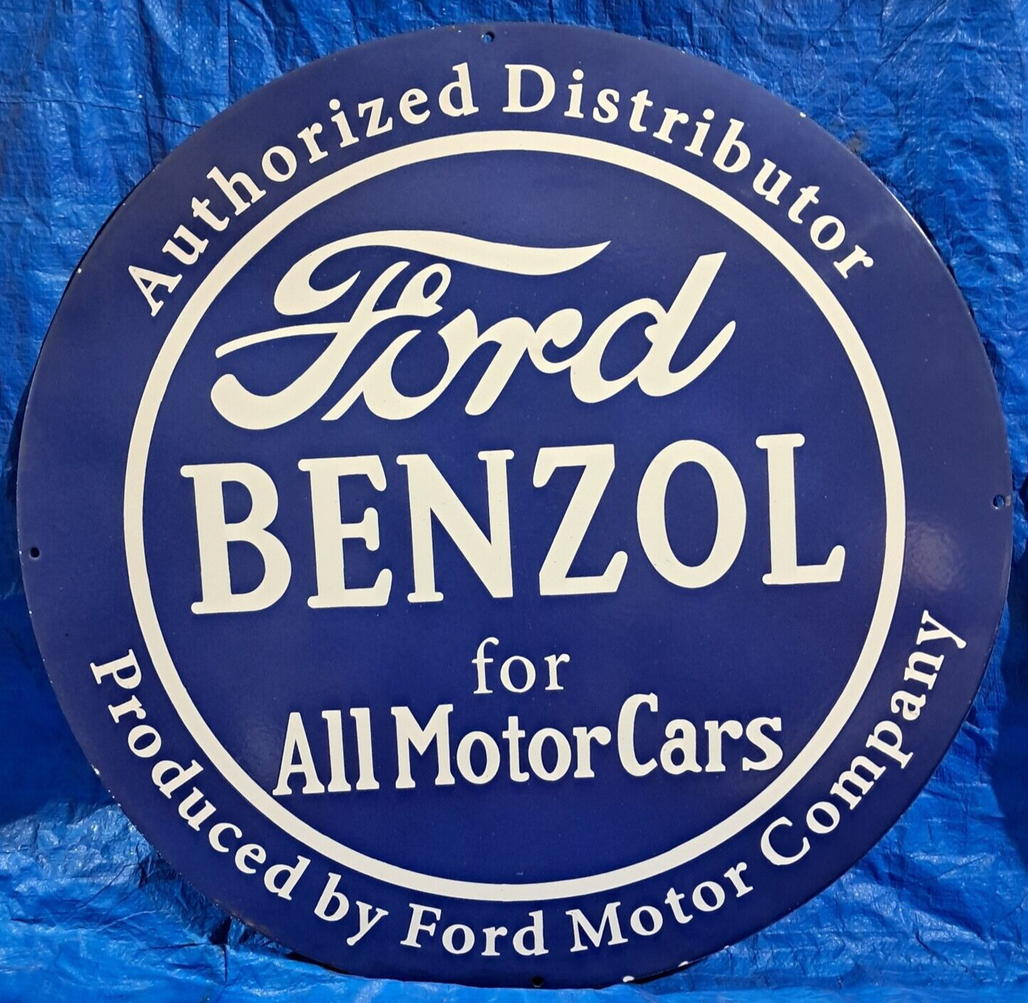 2 Porcelain Enamel Sign, More Details In Description