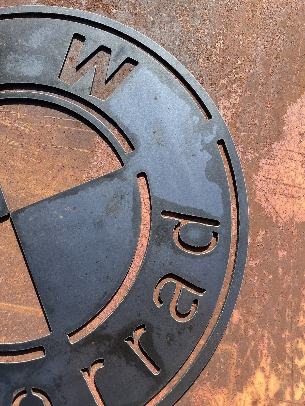 Steel Bmw Sign Car Garage Oil Can Shop Dealer Series Motorrad Motorcycle Bike