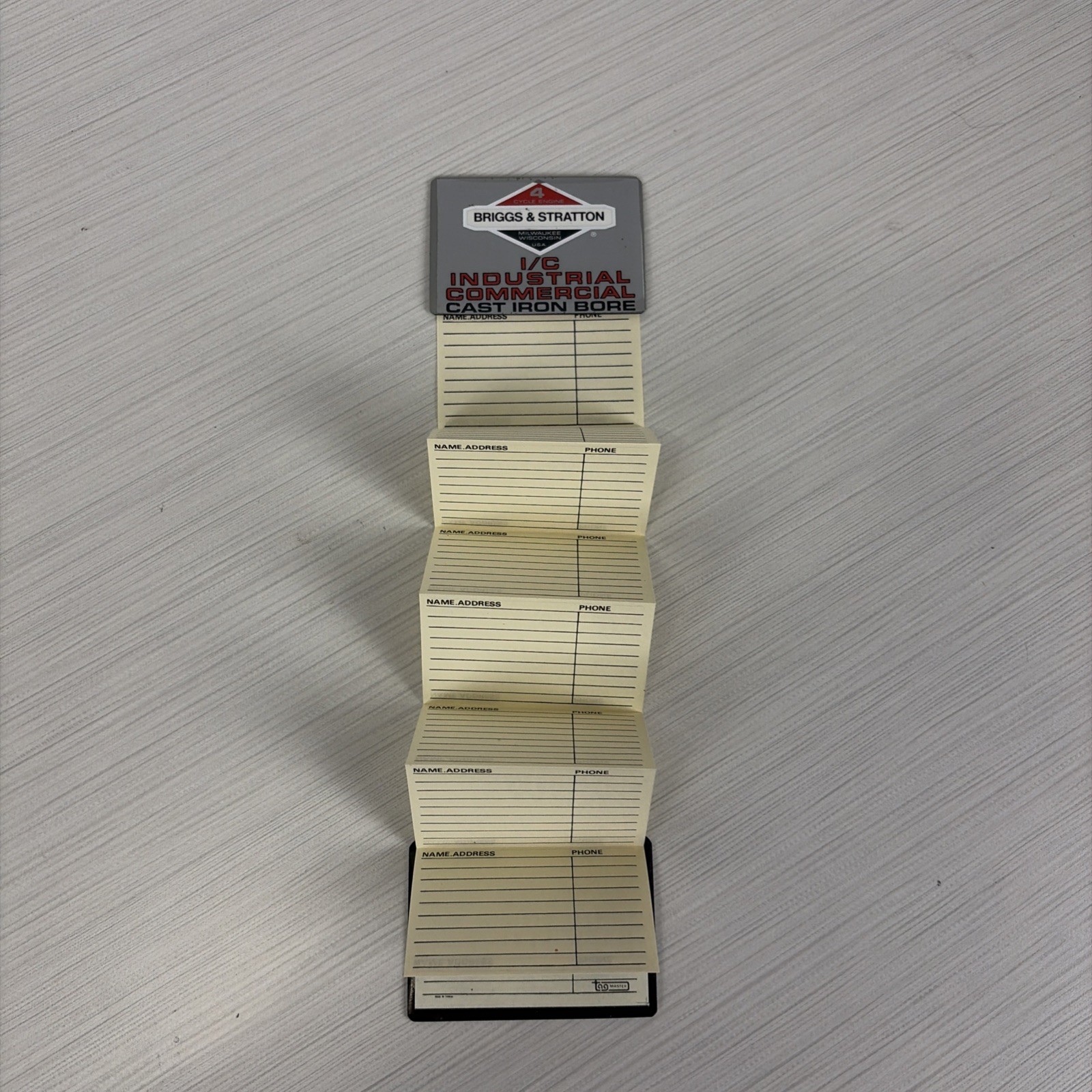 VINTAGE BRIGGS & STRATTON I/C Industrial Commercial Promo Magnet NOS