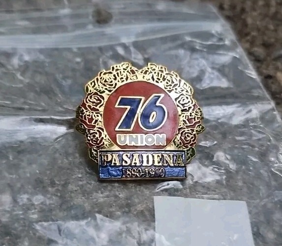 Union 76 Pasadena 100 Years 1890-1990 Rose PIN