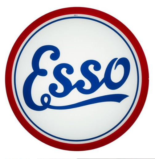 Esso Gas Pump Globe / Esso Globe For Gas Pump / Man Cave / Garage / Gasoline