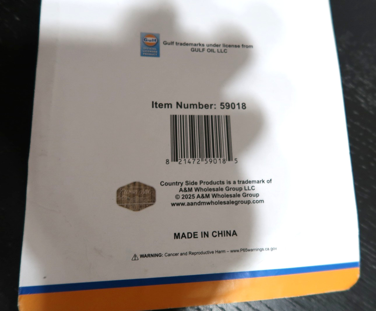 Gulf Oil Reproduction Metal Thermometer – Gulfpride Oil Brand New