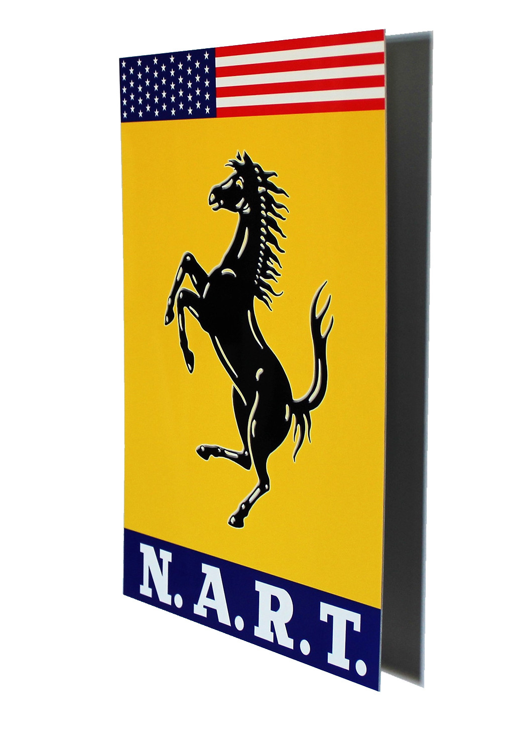 Ferrari NART Emblem Metal Sign, Small