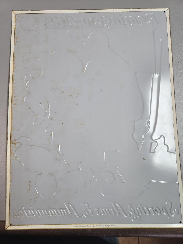 REMINGTON ARMS COMPANY TIN SIGN (PSO033372)