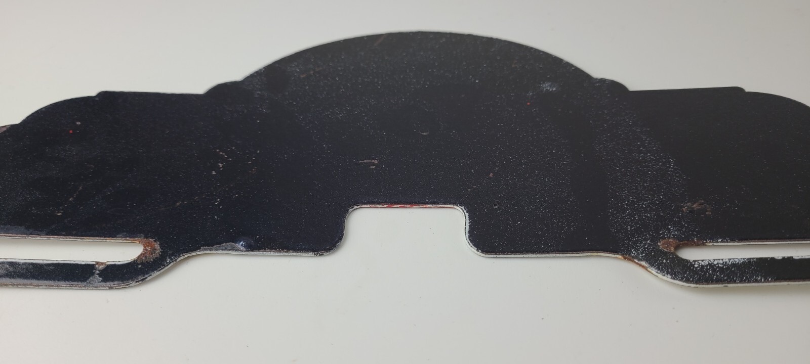 Vintage Farm Sign Topper – Gas Tractor Auto Car Porcelain License Plate Topper