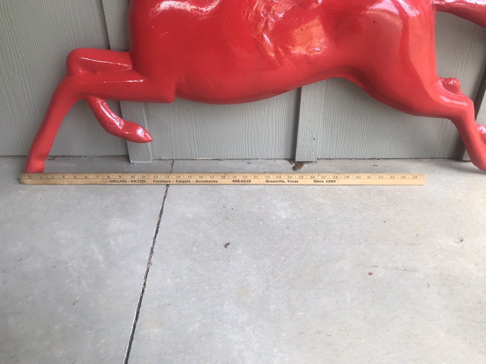 PEGASUS GAS & OIL STATION 3D -GARAGE MAN CAVE BUBBLE SIGN-Mobil?