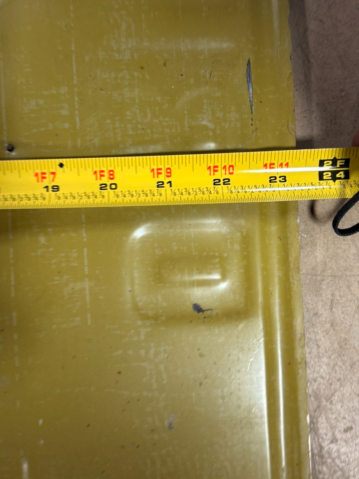 Vtg 50s Auto-Lite Service Parts MARINE SERVICE Orig 30″x24″ SST Embossed Sign