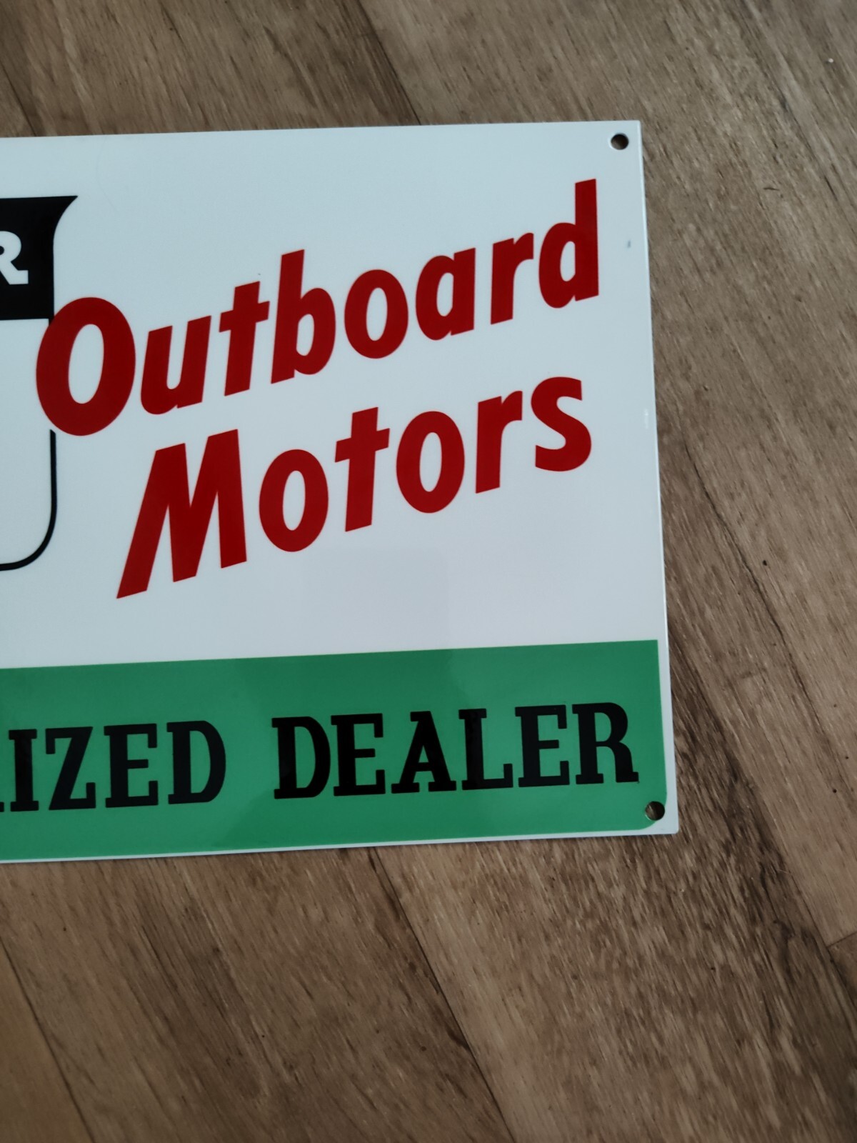 Oliver Outboard Motors Authorized Dealer Metal Sign Boat Marine Water Gas Oil