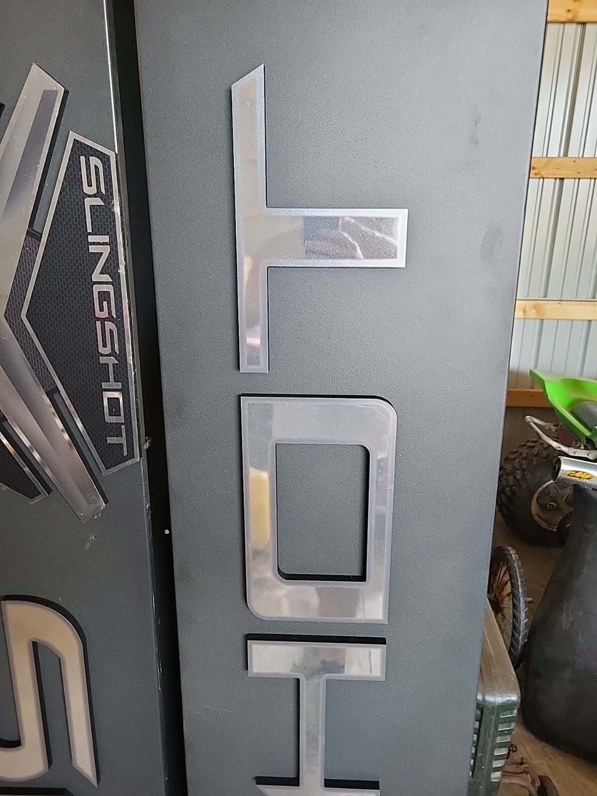 13+ft Polaris Dealership Slingshot Motorcycle Metal Sign Display Dealer