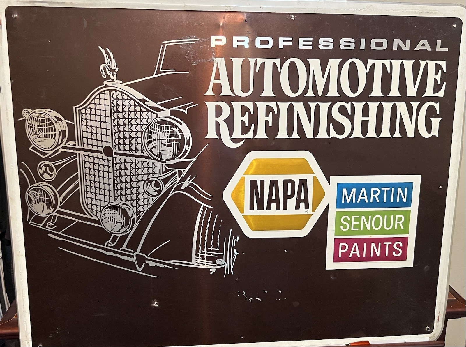 Napa Martin Senor Paint Sign