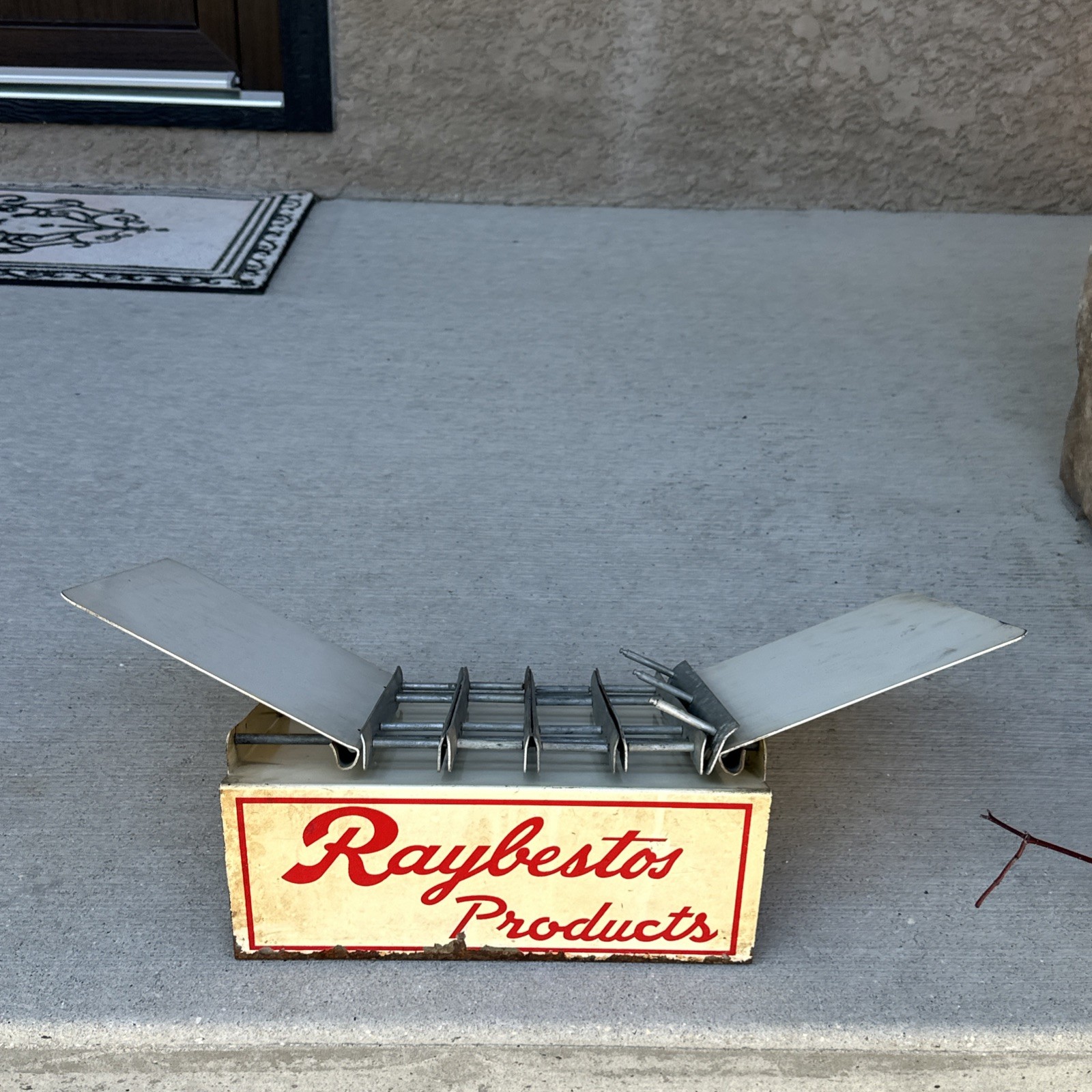 Vintage Raybestos Advertising Sign Service Station Parts Catalogue Display