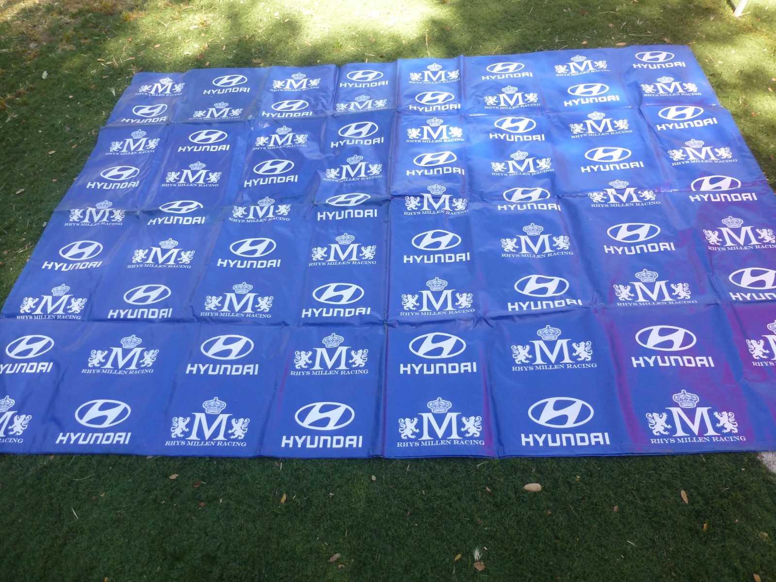 Hyundai Rhys Millen Racing Banner 6′ X 8′ Heavy Vinyl Two Sided