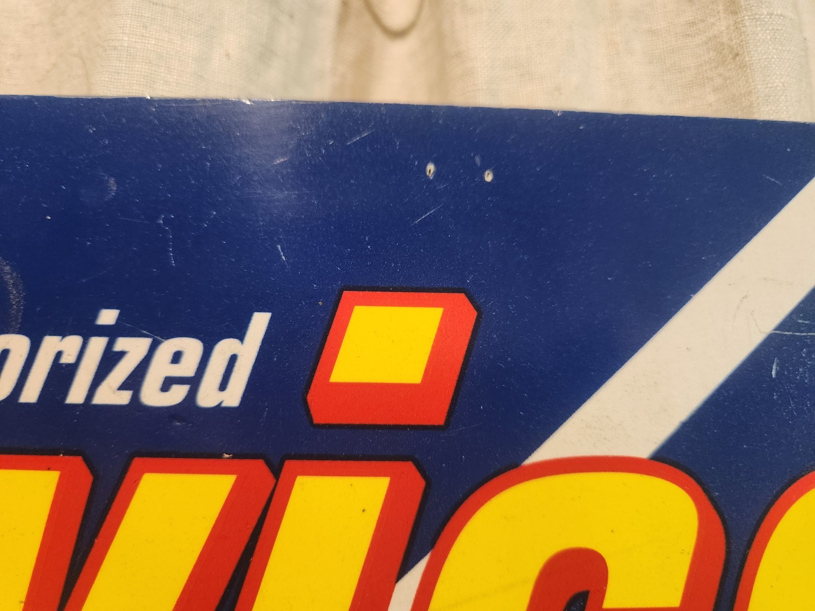 VINTAGE ORIGINAL SUZUKI DEALERSHIP FACTORY SERVICE SIGN THICK PLASTIC VERY NICE