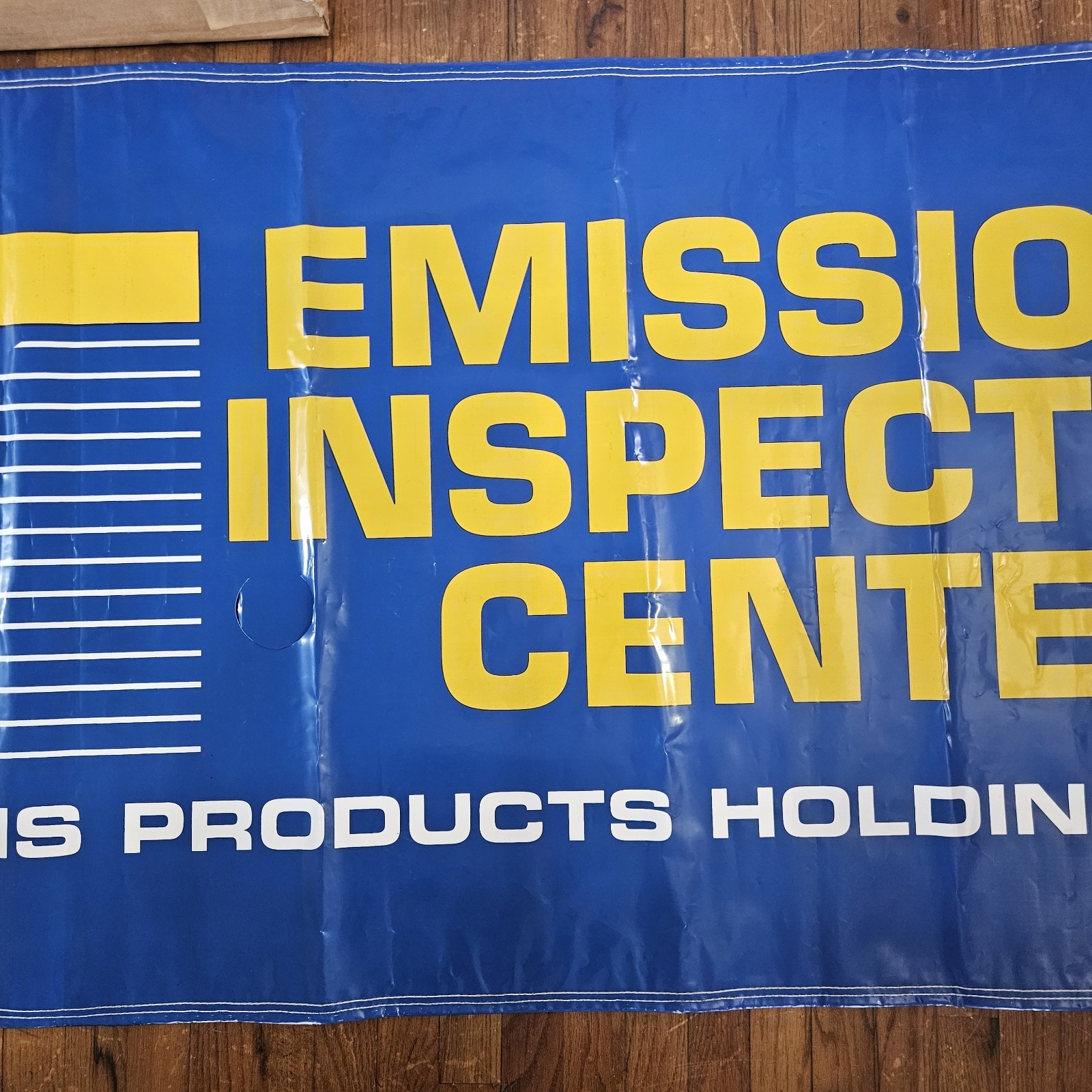 VTG Emission Inspection Center Environmental Systems Prod Vinyl Gas Station Sign