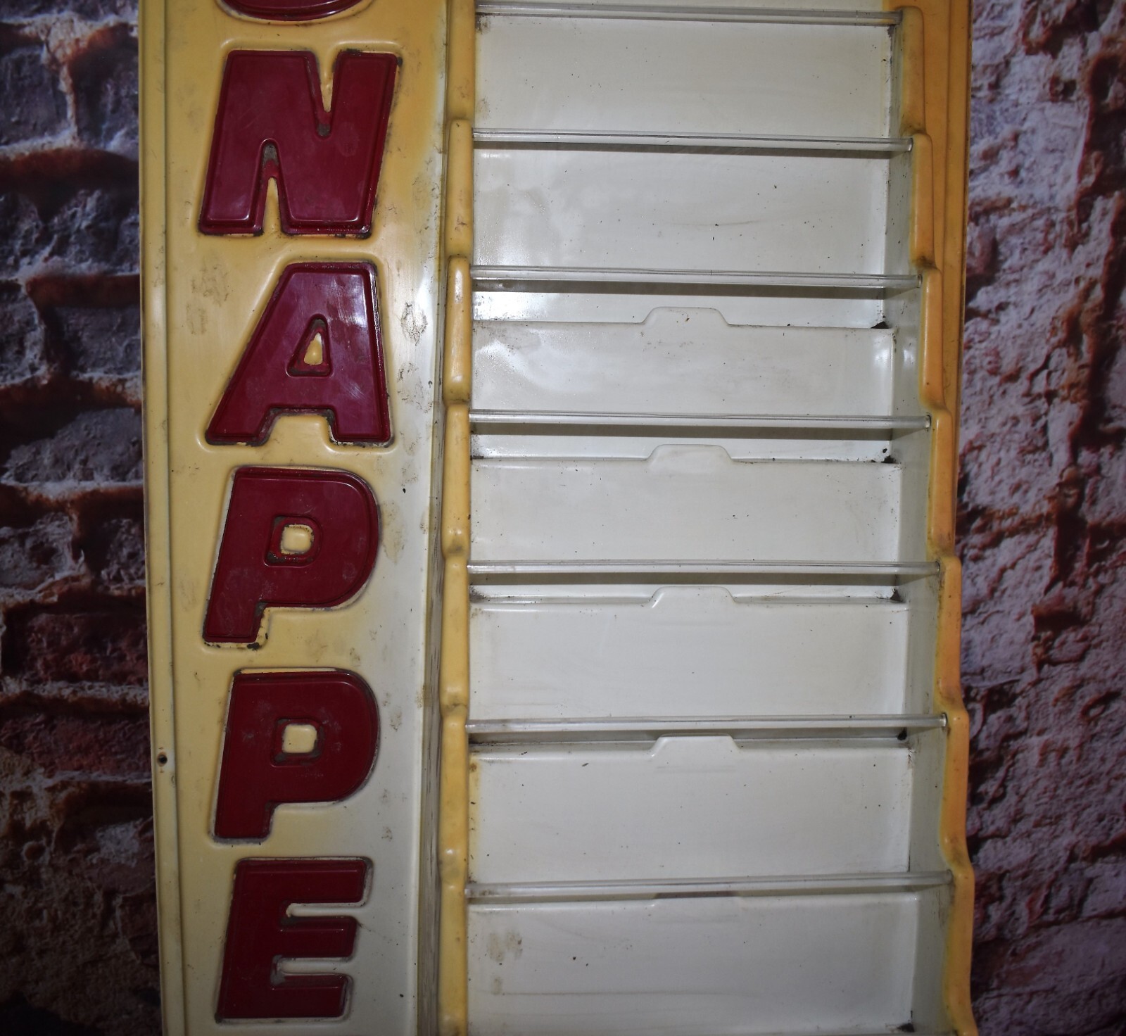 Vintage SNAPPER Equipment Advertising Literature Brochure Display Rack Sign