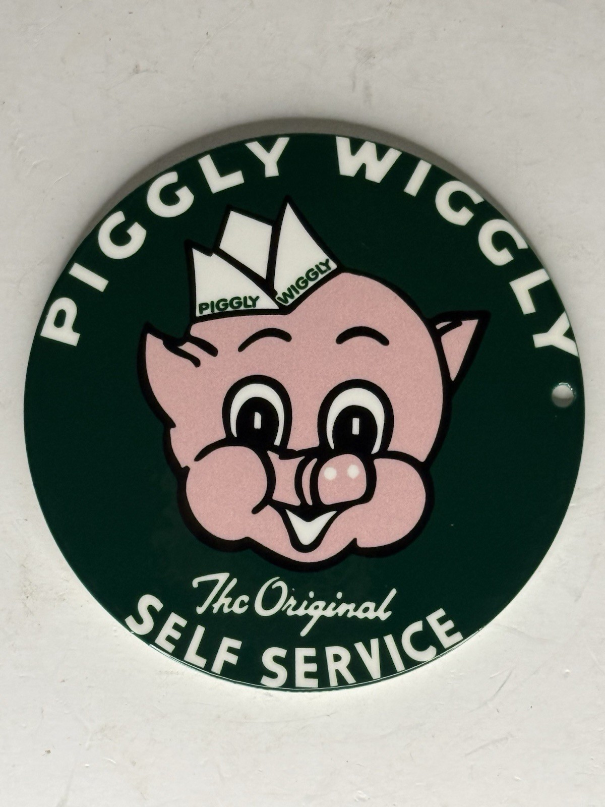 Vintage Piggly Wiggly Replica 4” Magnet Sign Quality Material