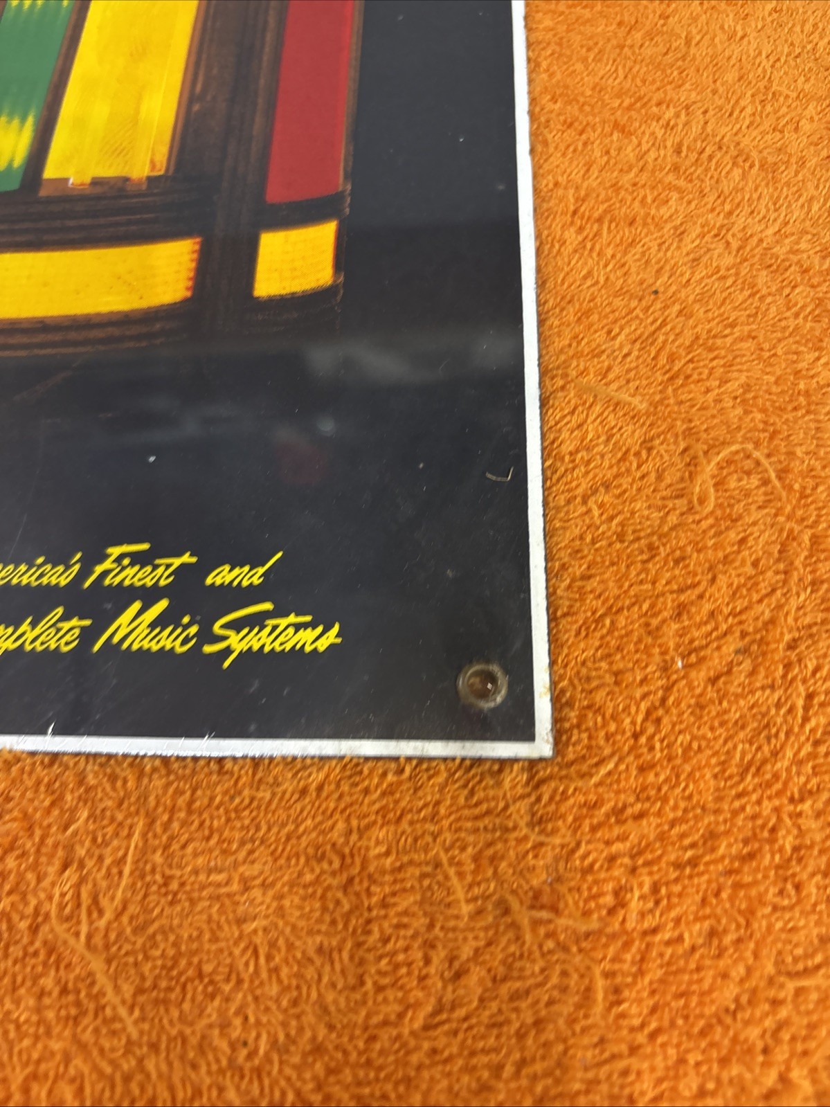 Box 15 #15-NOS VINTAGE SEEBURG JUKEBOX PORCELAIN GRAMOPHONE VINYL RECORD PLAYER