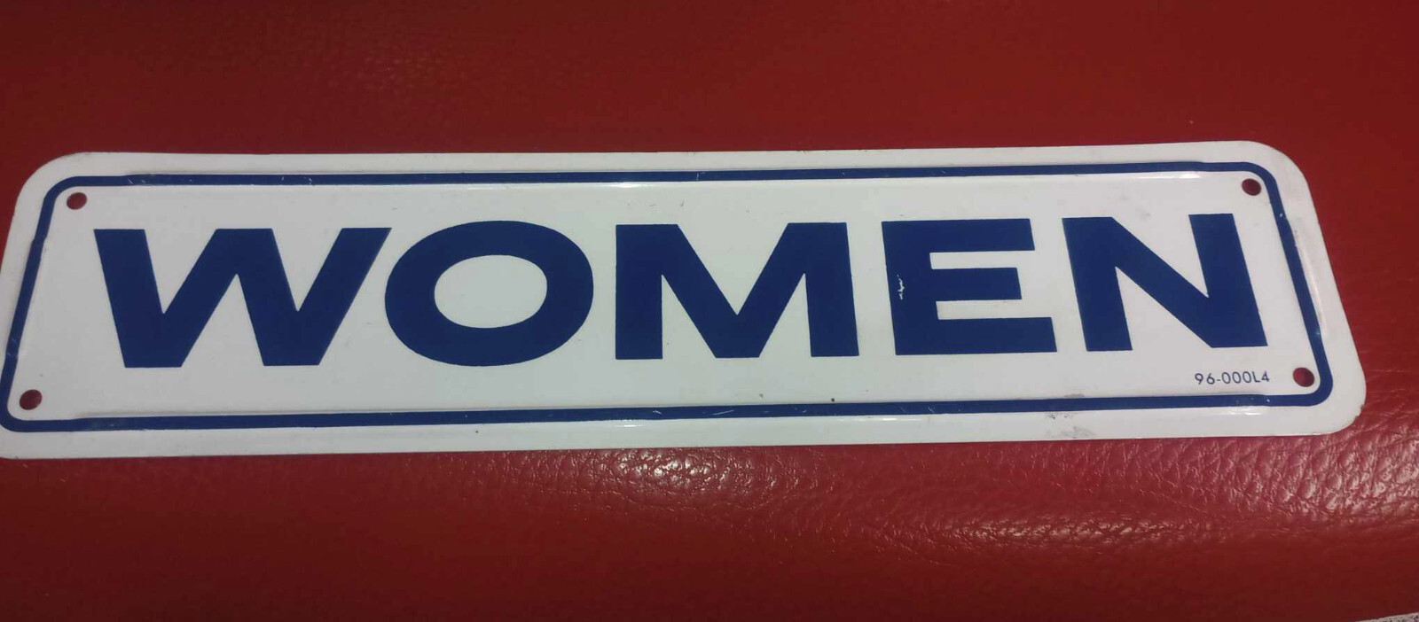 LADIES SIGN GAS STATION DINER RESTAURANT PUB BAR BATHROOM RESTROOM POWDER ROOM