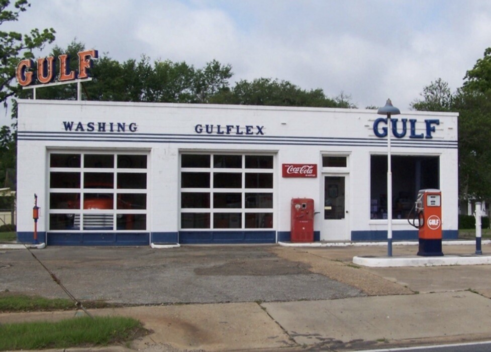 Vintage Porcelain Letter “I” Gulf 10” Gas station SIGN Marquee Blue 1950’s Metal