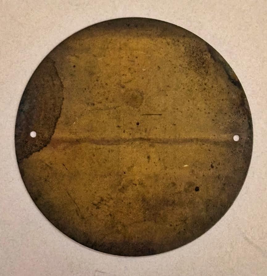 Vintage Authentic Barnsdall B Square To Your Motor Oil Pump Sign Grill Emblem
