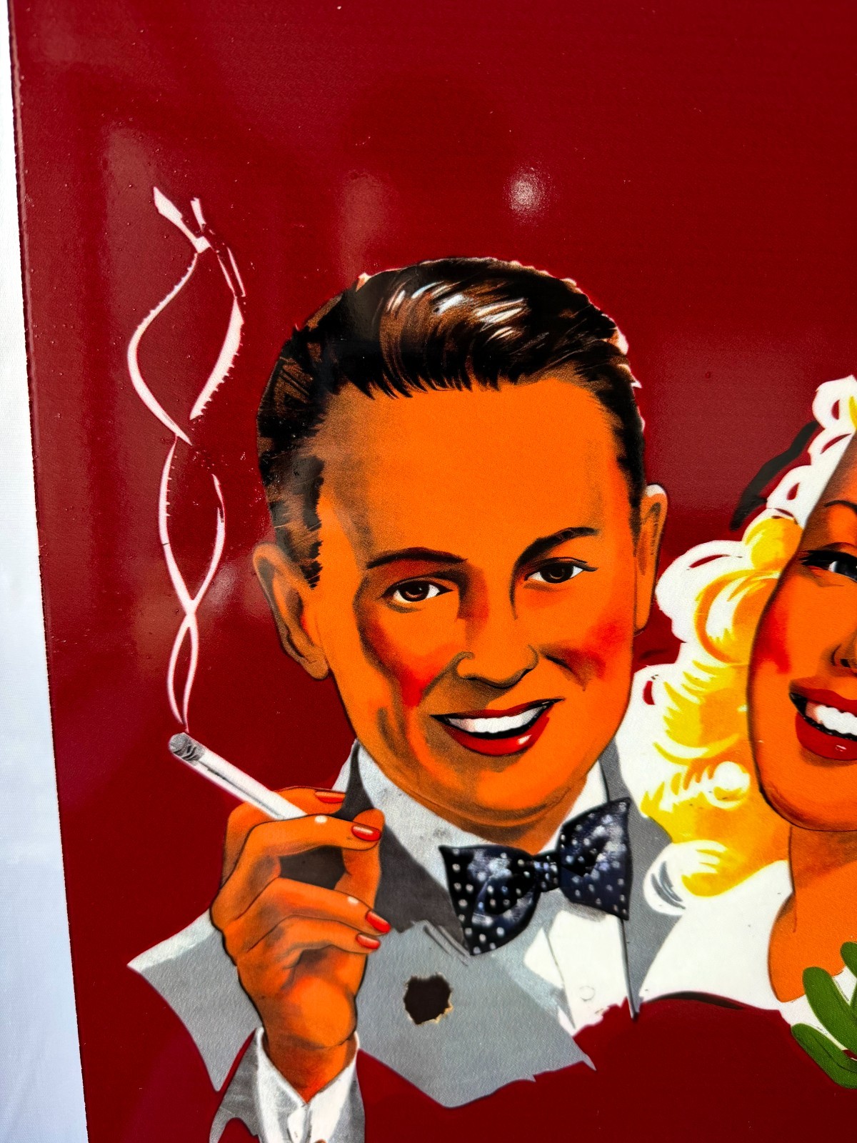 Boule d’Or – Vintage Cigarette Advertising Metal Sign 60 × 40 cm (23.6” × 15.7)