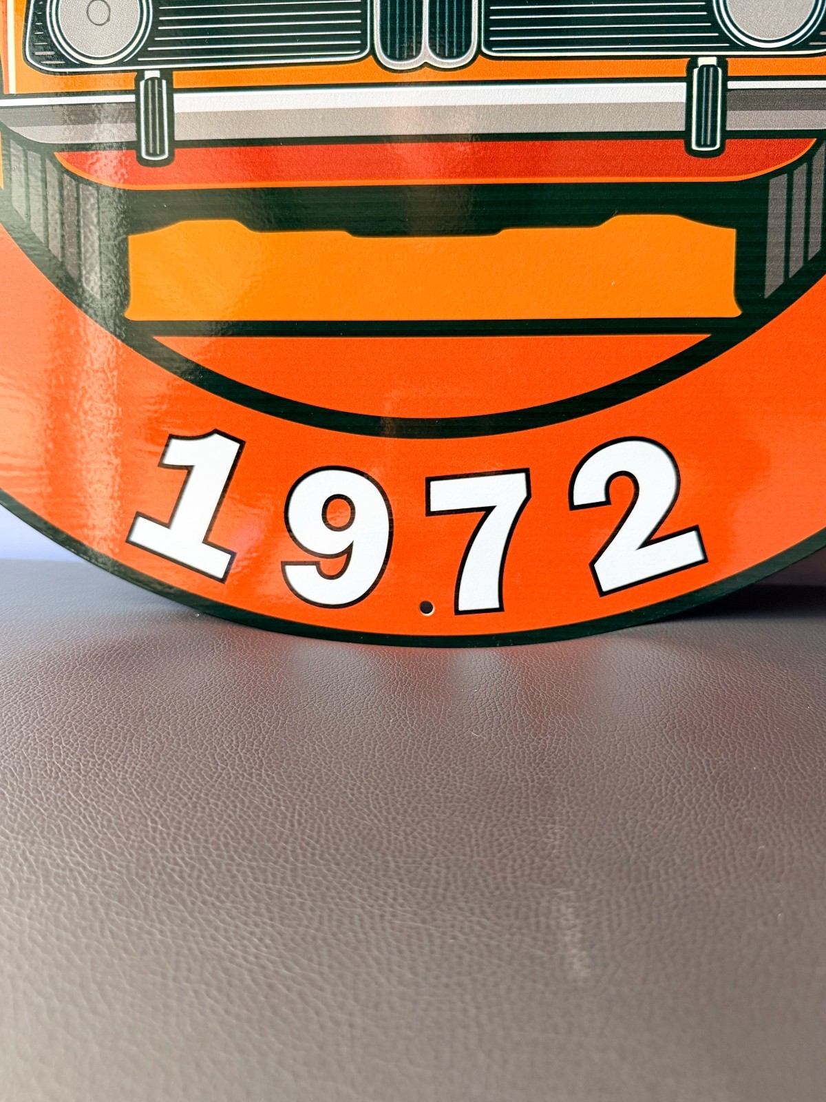 1972 BMW 2002 Bavarian Classic Reborn Heavy Metal Sign XL – 19.7″ (50cm)