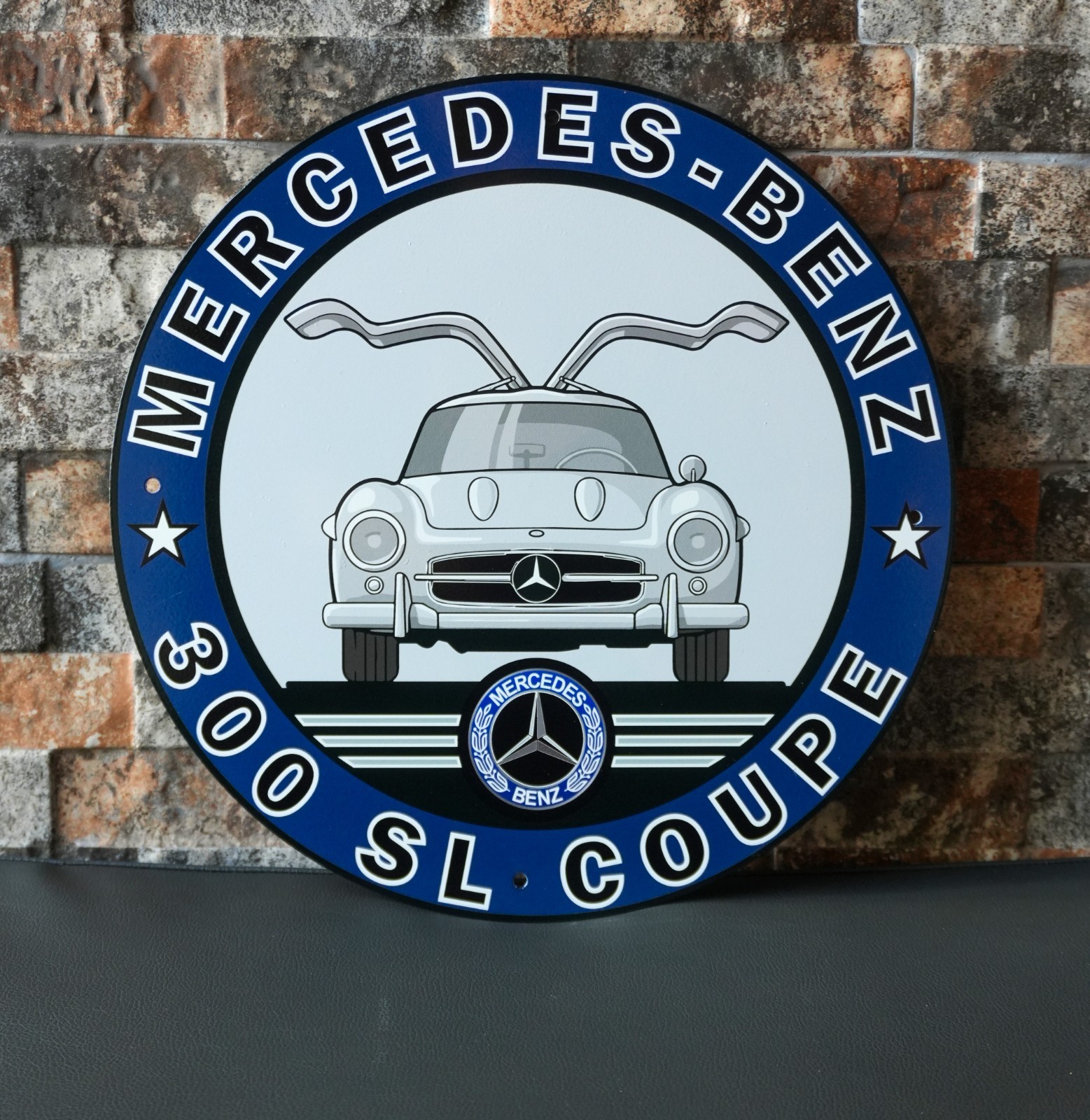 Mercedes-Benz 300 SL Coupe Heavy Metal Sign – 11.8” ( 30 cm )