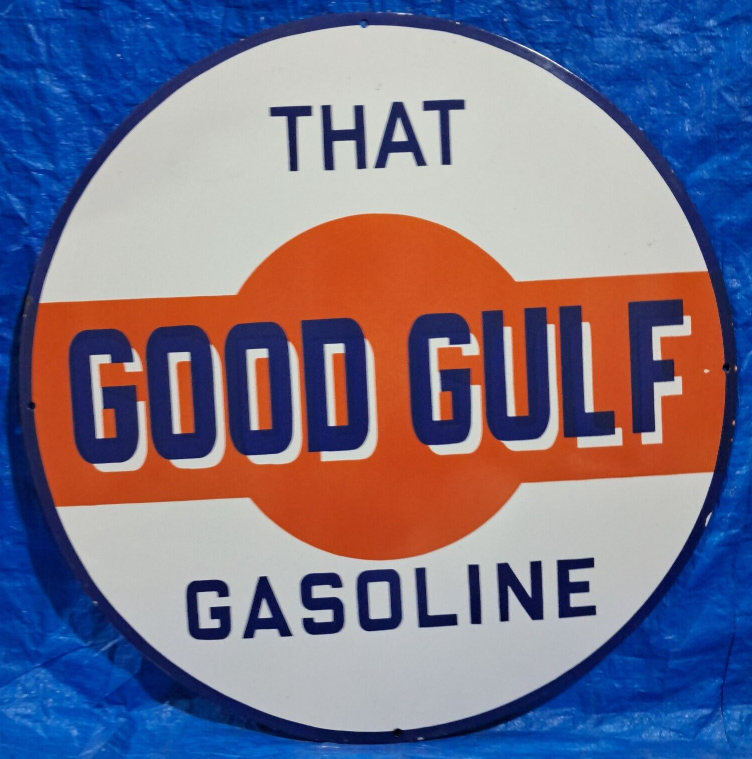 2 Porcelain Enamel Sign, More Details In Description
