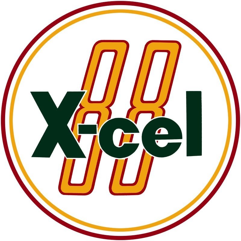 X-Cel 88 Gasoline NEW Steel Collector’s Sign: 24″ Dia Round Made in USA