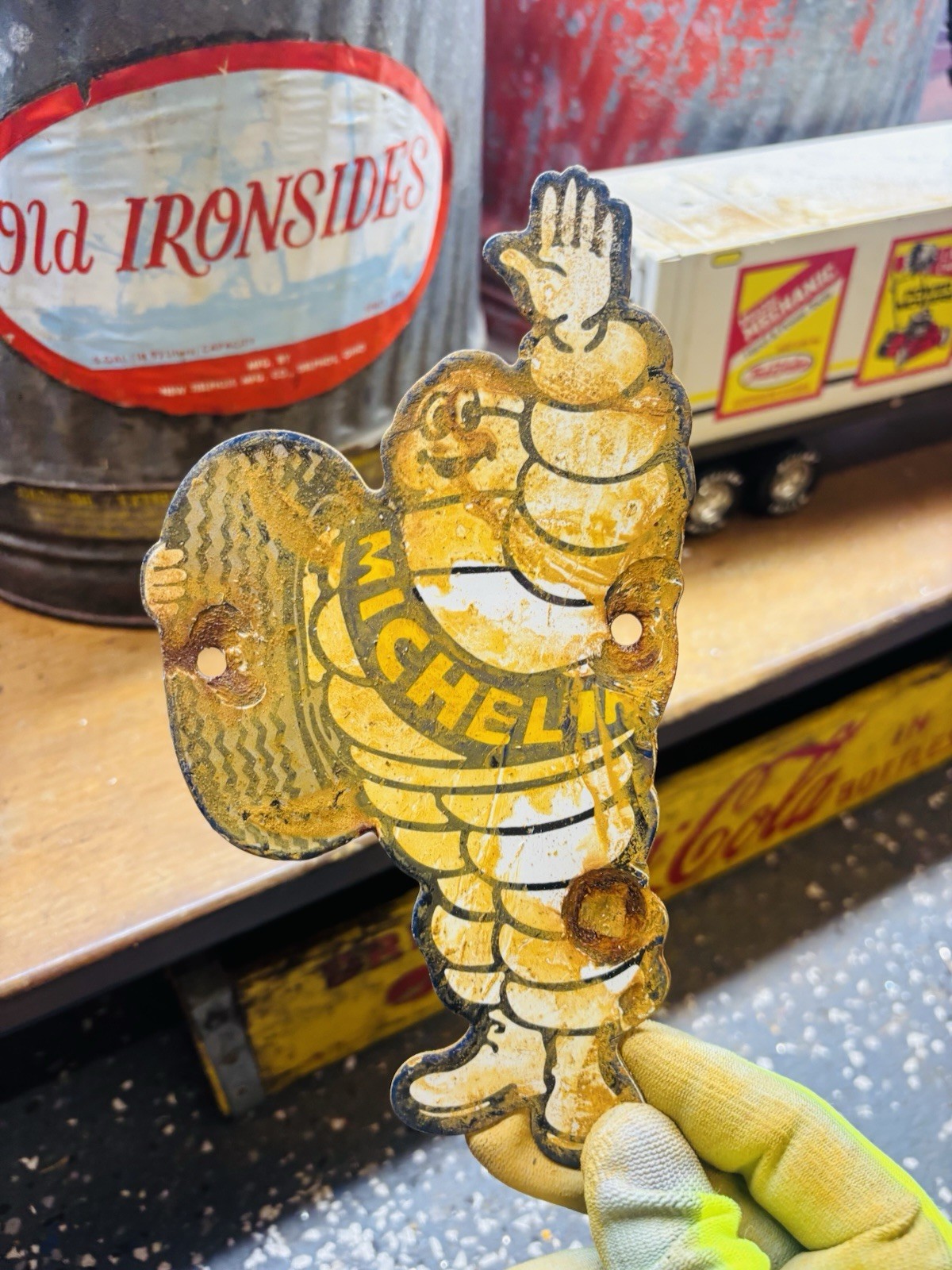 Michelin Porcelain Advertising Sign