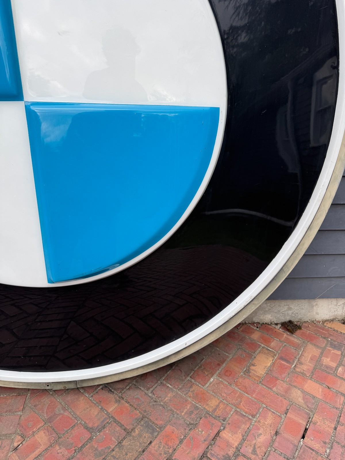 HUGE VINTAGE BMW DEALERSHIP SIGN (6 FEET WIDE) 1980s