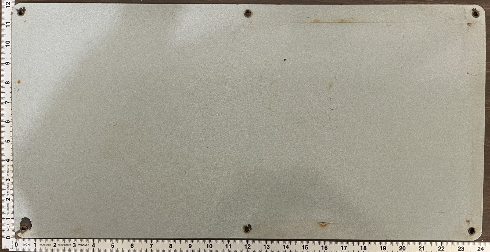 Vintage Porcelain Oil Field Sign – Texas Pacific Oil Co Cudd “E” Battery