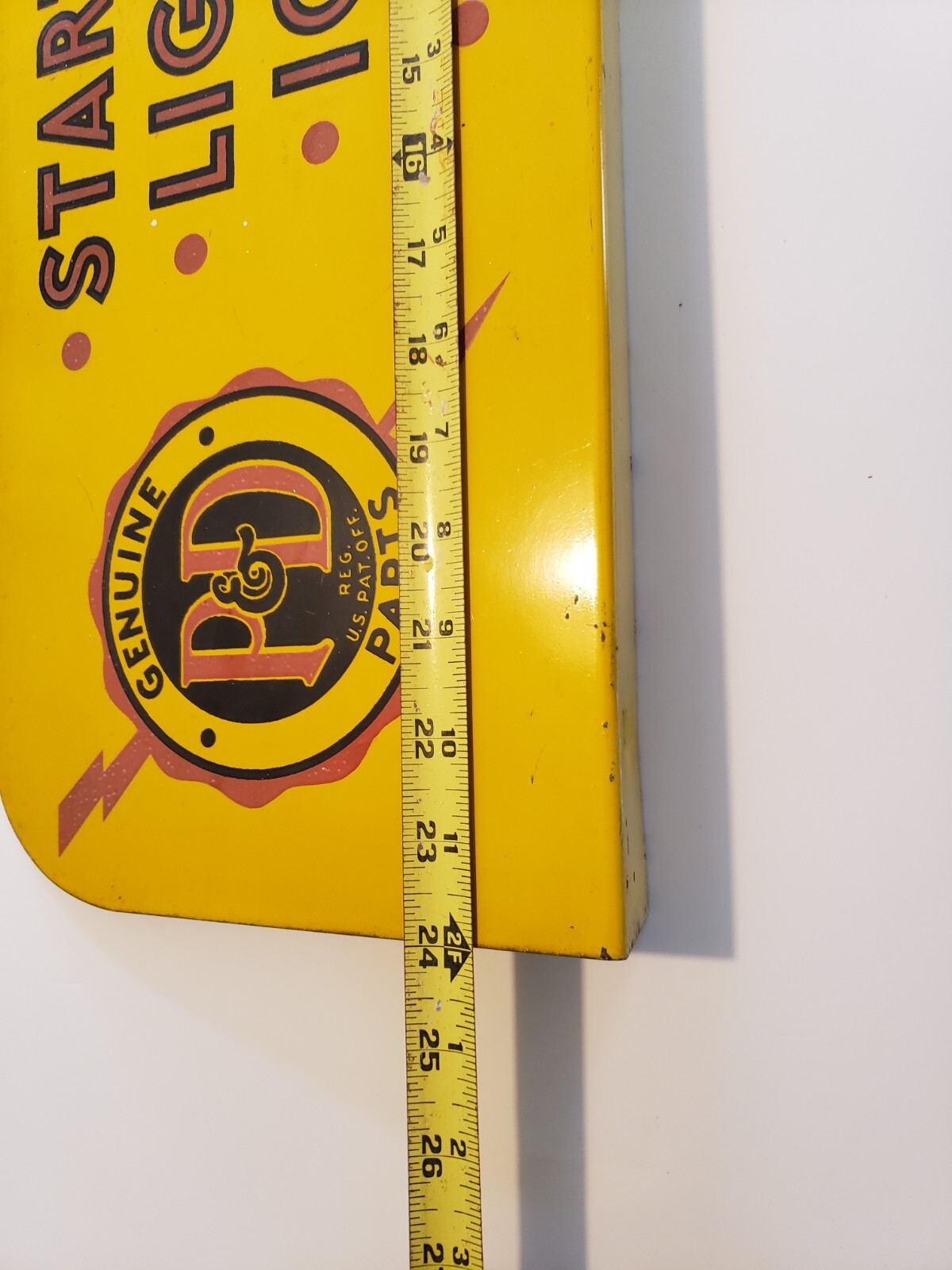 P&D Parts Flange Counter Sign. Starting lighting ignition fuel pumps