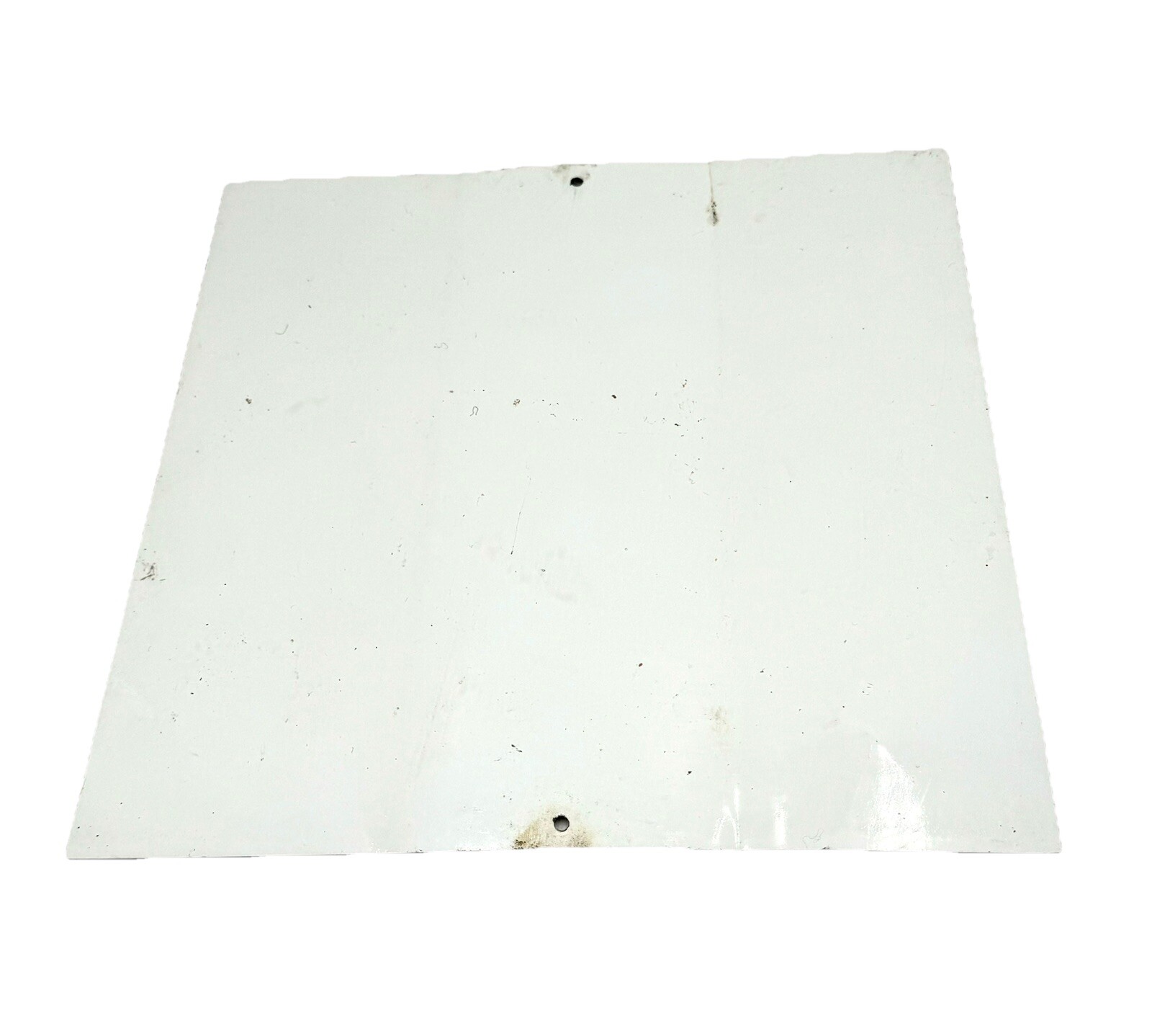 Vintage STOP Bio Secure Area All Must Sign In Here Metal Sign Red / Blk on White