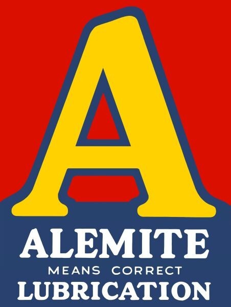 Alemite Oil Means Correct Lubrication NEW Sign 24×30″ USA STEEL XL Size