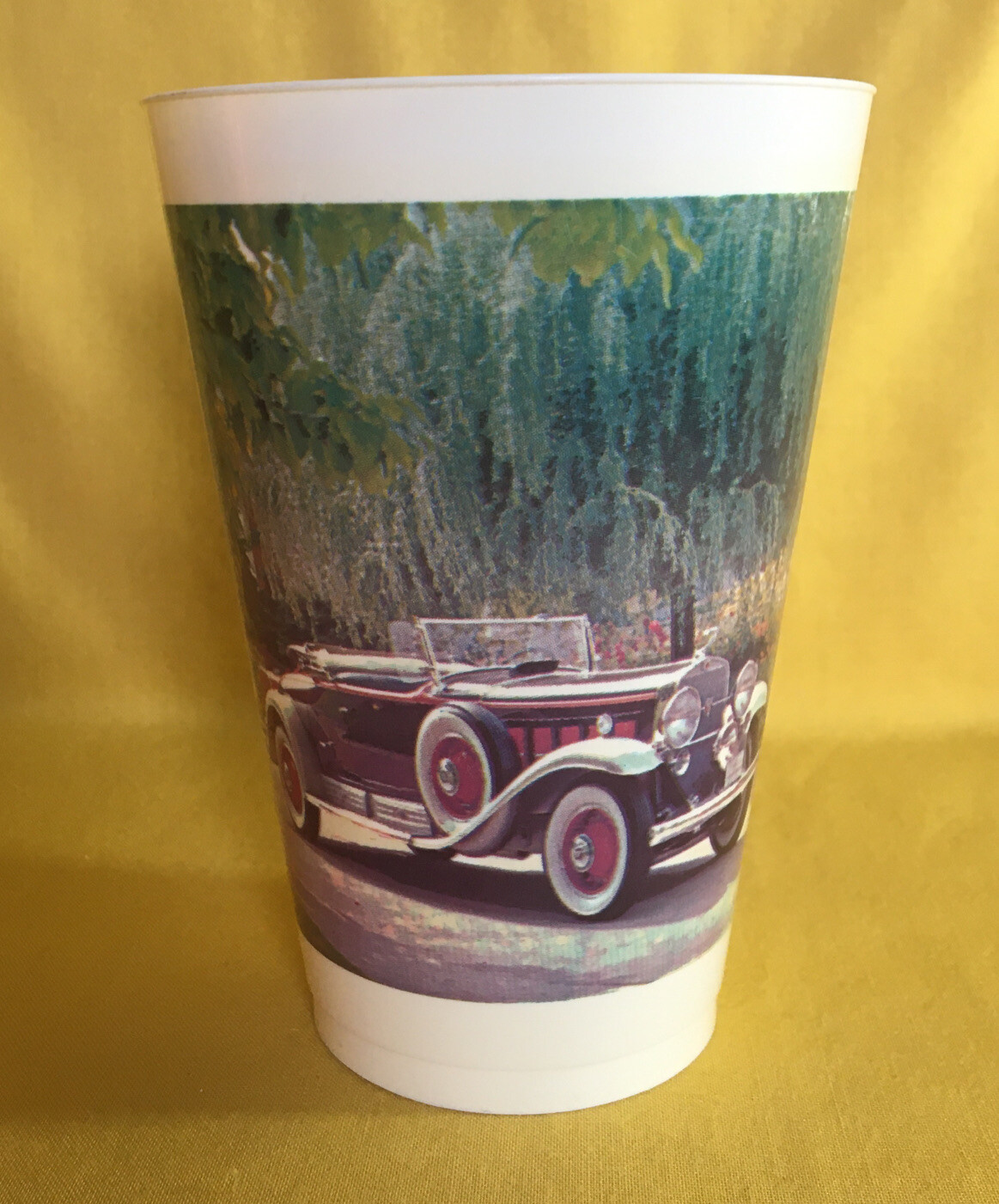 Lot Of 5 Vintage Classic Car Collector’s Cups Mohawk Gas Station Canada
