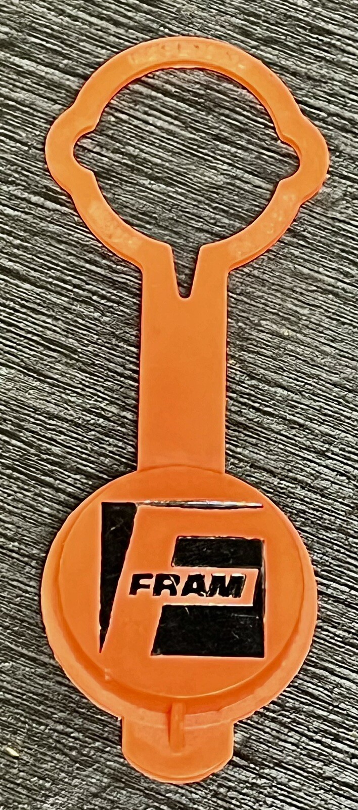Vintage Fram Motor Oil Filter Reusable Plastic Bottle Cap Soda Advertising