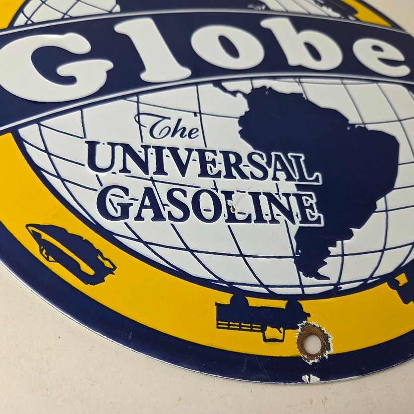 Vintage Globe Sign – Universal Gas Service Station Porcelain Pump Sign