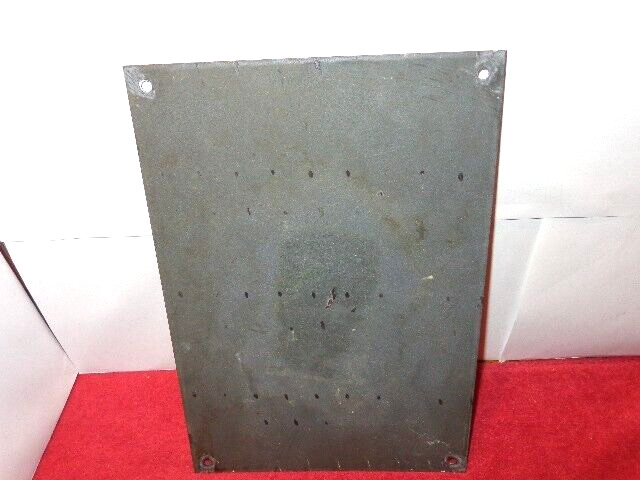 9 x 13 in OLD DUTCH CLEANSER CANADA & U. S. A. ADV. SIGN DIE CUT METAL #S 168