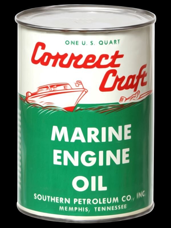 Correct Craft Marine Engine Oil DIECUT NEW 18″ Sign USA STEEL 3 lbs.