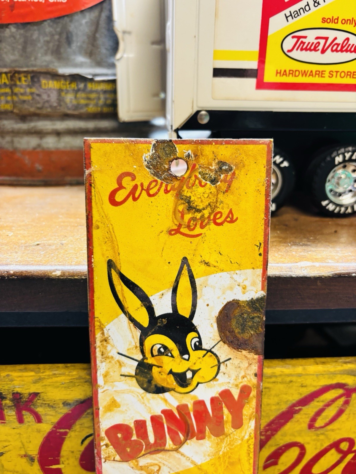 Bunny Bread Porcelain Advertising Sign