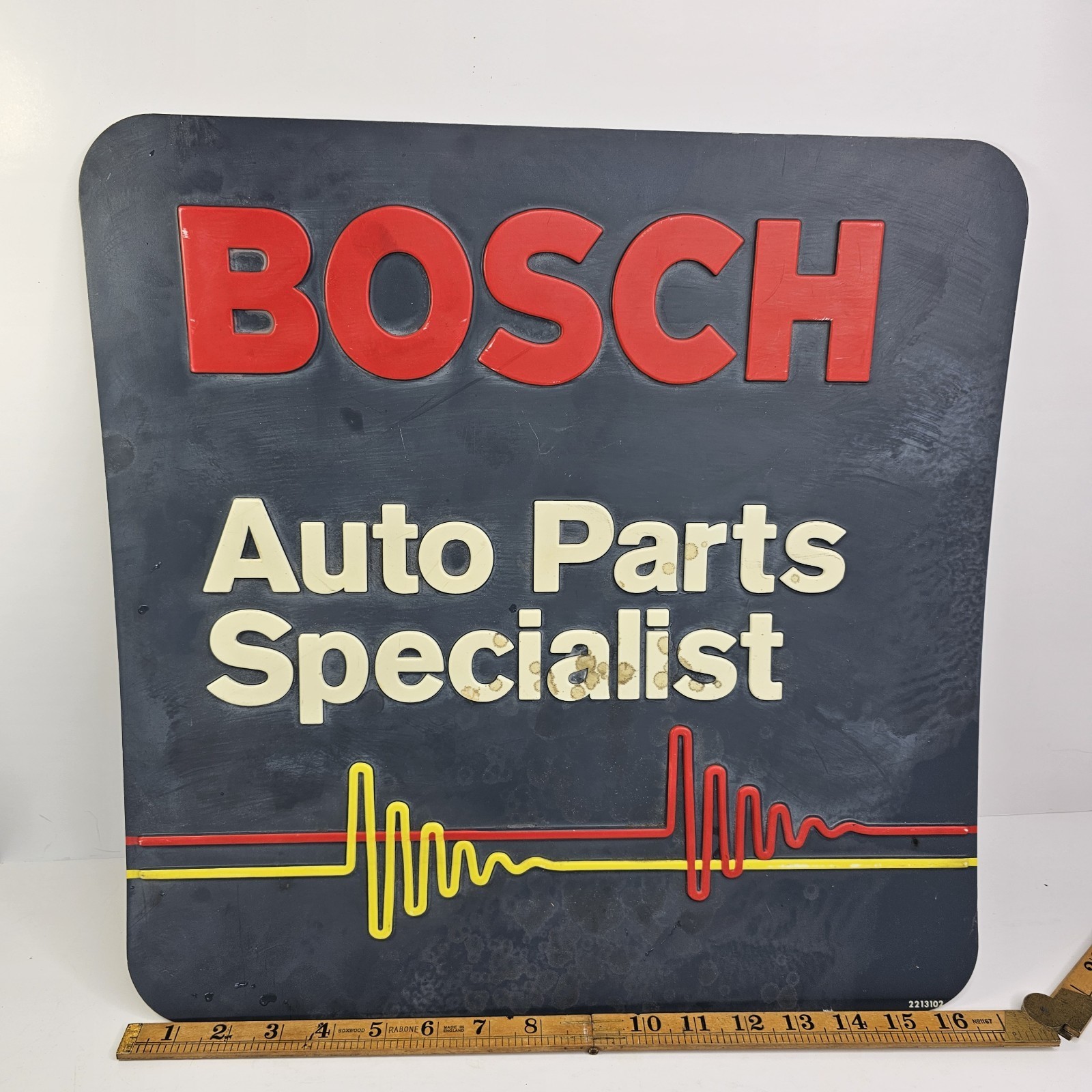 Bosch Auto Parts Specialist Sign 17×17”