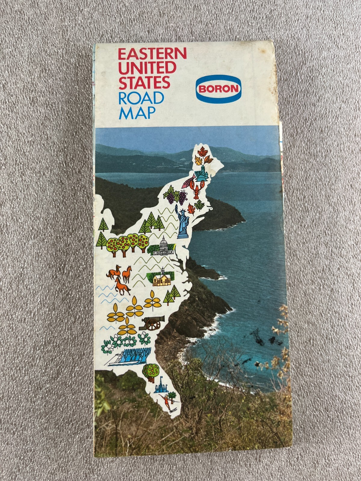 Antique gas station state maps YOU PICK $9.99 each!! Vintage ephemera travel 70s