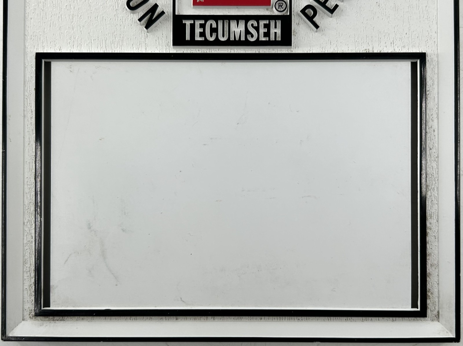 Vintage Tecumseh Engines Plastic Sign – SHOW N SELL Signs – Milwaukee, WI