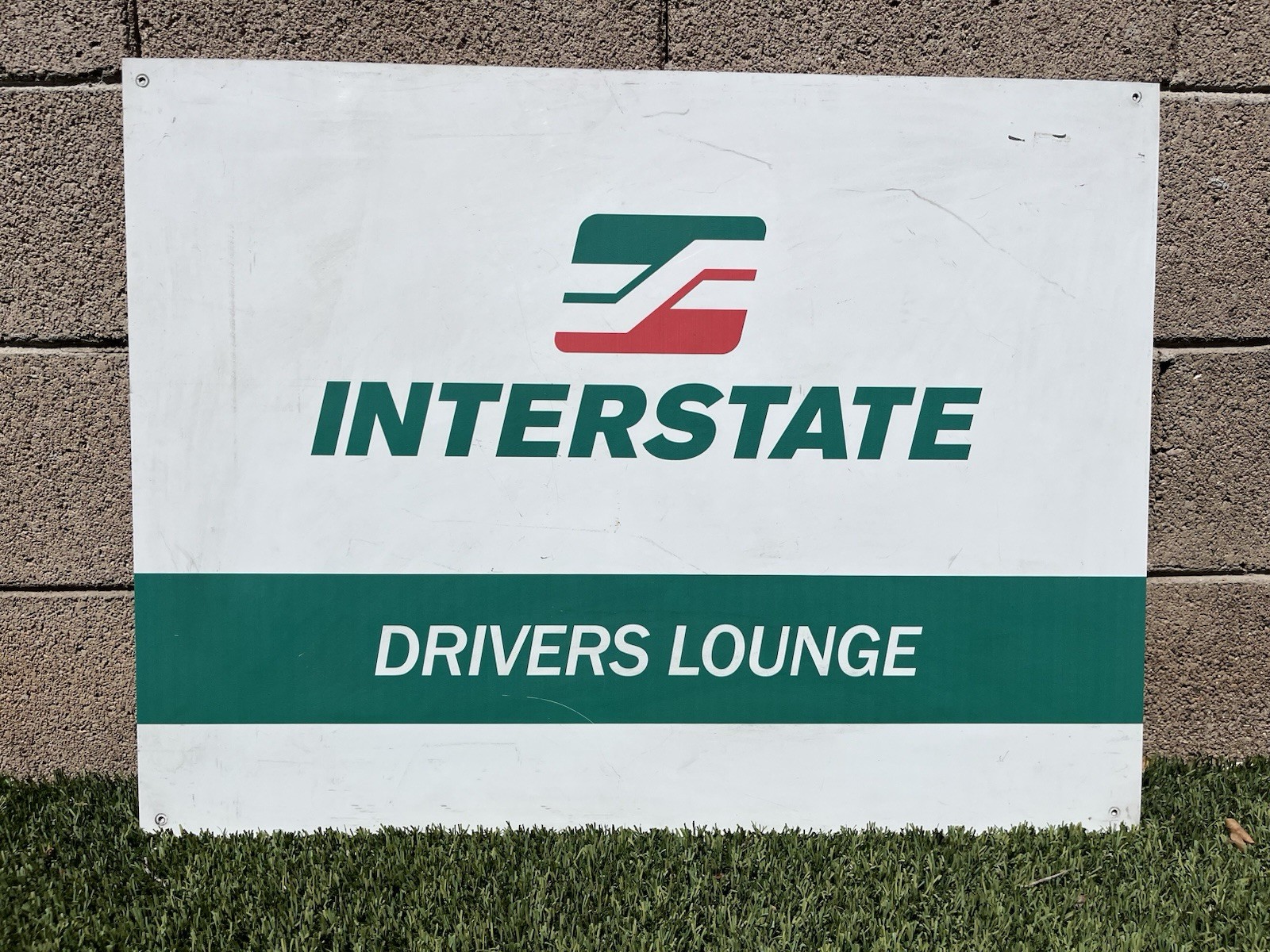 Vintage Interstate Batteries Driver’s Lounge NASCAR Metal Sign – 24” X 32”