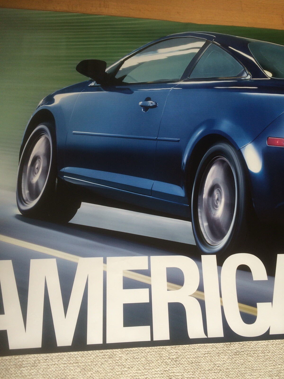 Chevy Cobalt Dealer Sign Vinyl Banner Measures: 137.5 Inches X 49.5 Inches