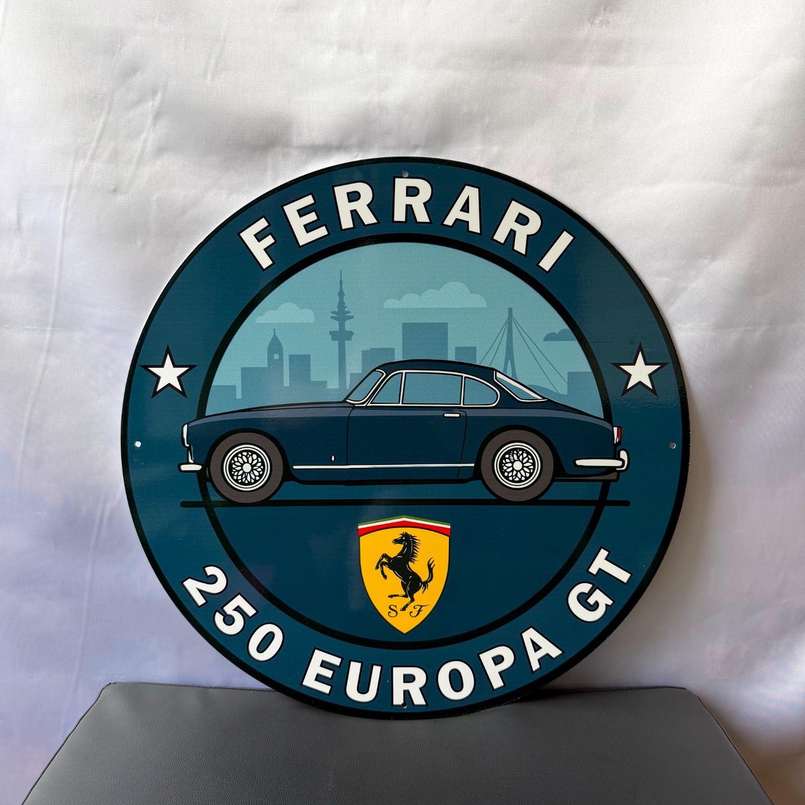1954 Ferrari 250 Europa GT Maranello’s Grand Touring Icon Sign – 19.7″ (50cm)