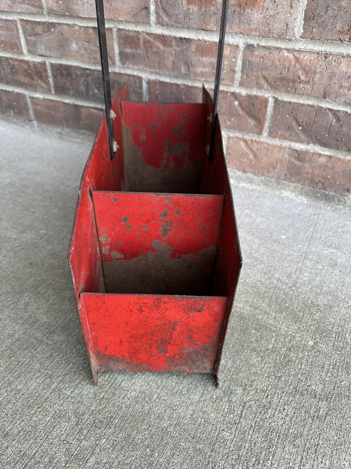 Vintage GLOBE BATTERY SERVICE Spinning Power Carrier Sign Station Rare Exide